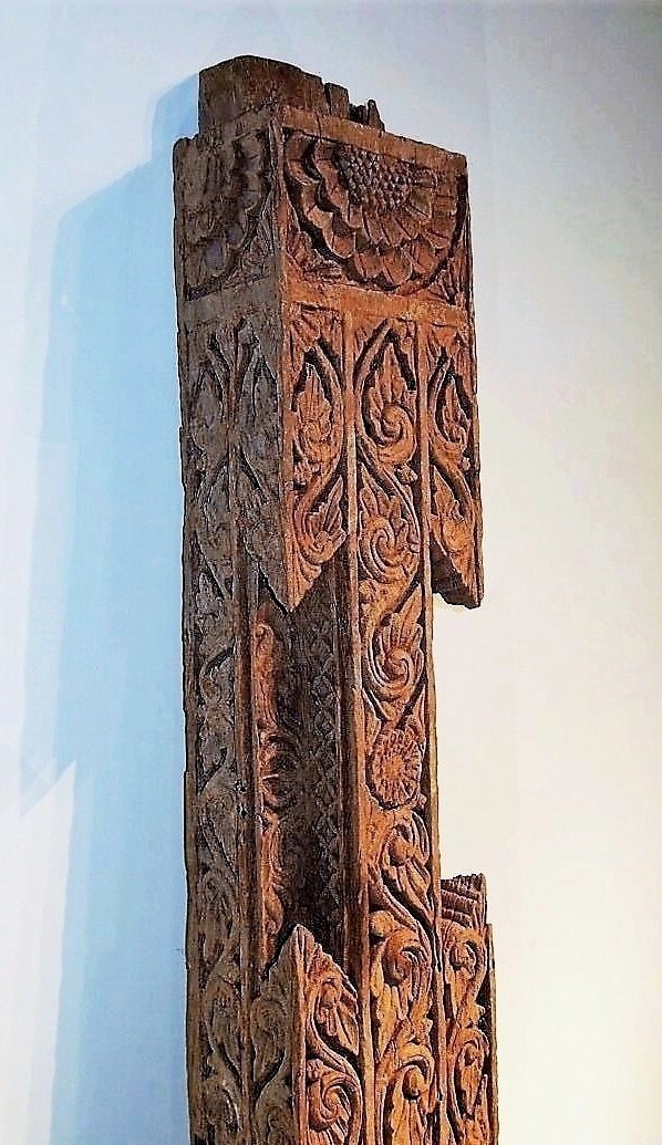Old Carved Architectural Beam from Joglo