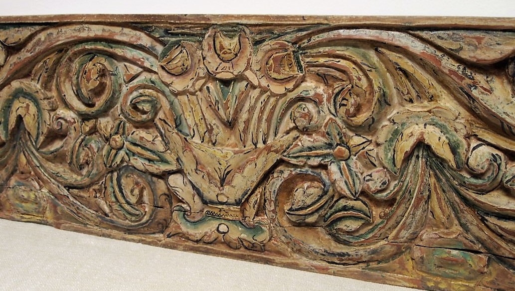 Old Carved Double Sided Architectural Panel