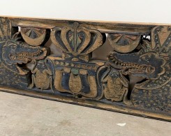 Old Carved Architectural Panel 221