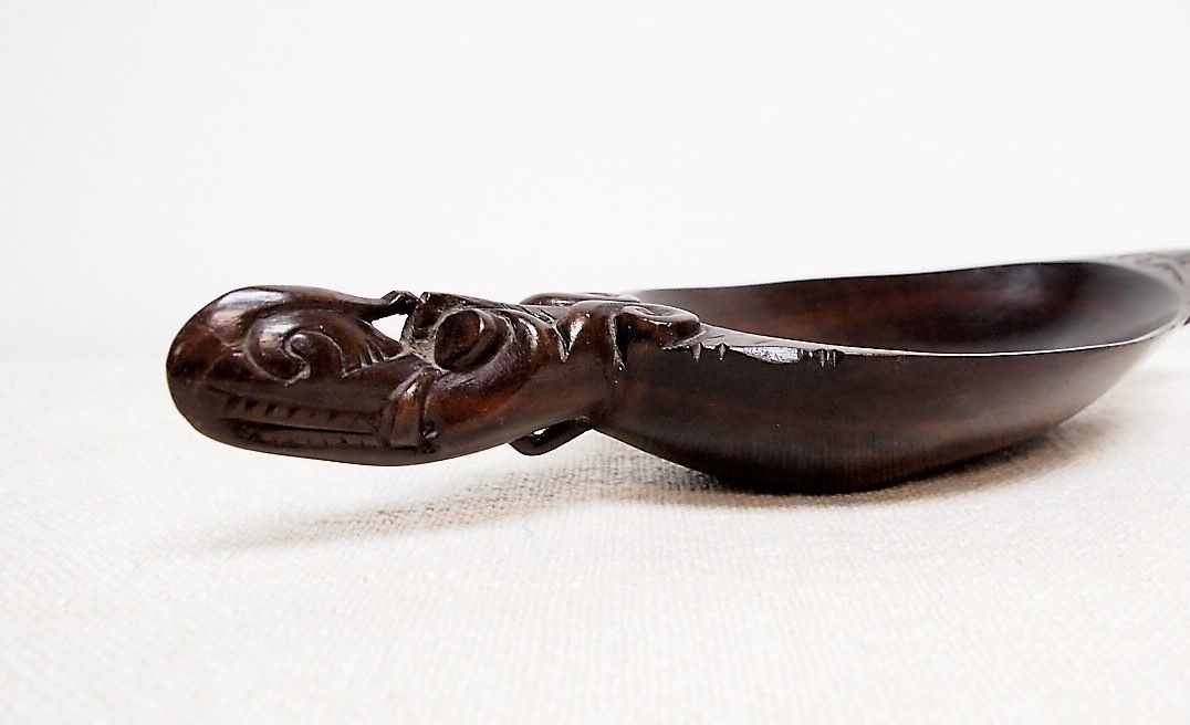 Hand Carved Tribal Borneo Bowl