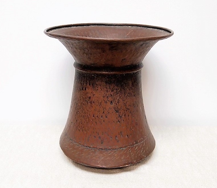 Old Hammered Copper Pot