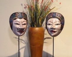 Javanese Masks Wayang Topeng