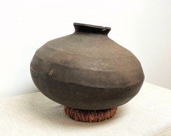 Old Sumba Clay Pot with Markings