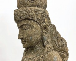 Water Goddess Carved Stone Garden Statue