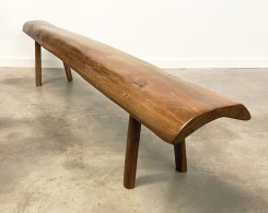 Organic Modern Long Teak bench