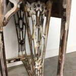 Distressed Mahogany Wood Accent Table from Gado Gado Distressed Mahogany Wood Accent Table from Gado Gado