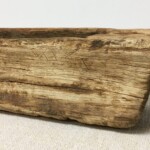 Old Teak Mortar Planter at Gado Gado