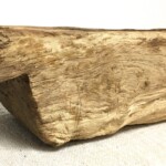 Old Teak Mortar Planter at Gado Gado