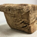 Old Teak Mortar Planter at Gado Gado