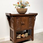 Carved Indonesian Console Table from Gado Gado Furniture Carved Indonesian Console Table from Gado Gado Furniture