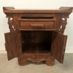 Hand Carved Bali Console Cabinet from Gado Gado