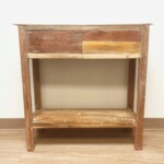 Distressed Carved Console Table from Gado Gado