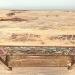 Distressed Carved Console Table from Gado Gado