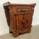 Hand Carved Bali Console Cabinet from Gado Gado Hand Carved Bali Console Cabinet from Gado Gado