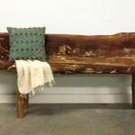 Modern Organic Vintage Wood Bench at Gado Gado Furniture Modern Organic Vintage Wood Bench at Gado Gado Furniture