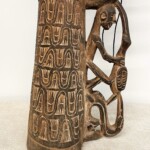 Asmat Tribal Drum from Gado Gado Asmat Tribal Drum