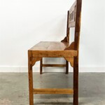 Vintage Panel Reclaimed Wood Carved Bench from Gado Gado Vintage Panel Reclaimed Wood Carved Bench from Gado Gado