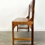 Vintage Panel Reclaimed Wood Carved Bench from Gado Gado Vintage Panel Reclaimed Wood Carved Bench from Gado Gado