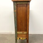 Distressed Painted Reclaimed Teak Asian Cabinet from Gado Gado Furniture