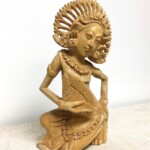 Balinese Dancer Wood Carving Statue from Gado Gado Balinese Dancer Wood Carving Statue from Gado Gado