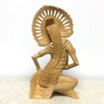 Balinese Dancer Wood Carving Statue from Gado Gado Balinese Dancer Wood Carving Statue from Gado Gado