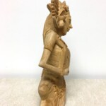 Balinese Dancer Wood Carving Statue from Gado Gado Balinese Dancer Wood Carving Statue from Gado Gado