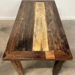Hand Crafted Reclaimed Wood Dining Table at Gado Gado Hand Crafted Reclaimed Wood Dining Table