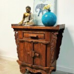 Hand Carved Bali Console Cabinet from Gado Gado Hand Carved Bali Console Cabinet