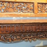 Intricately Carved Indonesian Bench Reclaimed Teak Intricately Carved Indonesian Bench Reclaimed Teak from Gado Gado
