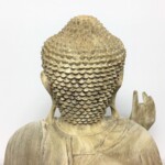Large Hand Carved Buddha Statue from Bali from Gado Gado Large Hand Carved Buddha Statue from Bali from Gado Gado