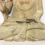 Large Hand Carved Buddha Statue from Bali from Gado Gado