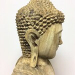 Large Hand Carved Buddha Statue from Bali  from Gado Gado Large Hand Carved Buddha Statue from Bali from Gado Gado
