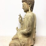 Large Hand Carved Buddha Statue from Bali from Gado Gado Large Hand Carved Buddha Statue from Bali from Gado Gado
