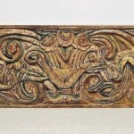 Old Carved Double Sided Architectural Panel from Gado Gado Old Carved Double Sided Architectural Panel from Gado Gado