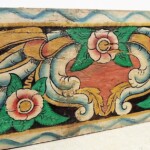 Old Carved Double Sided Architectural Panel from Gado Gado