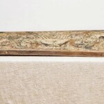 Old Carved Double Sided Architectural Panel from Gado Gado