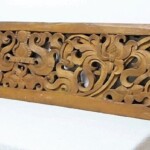Old Carved Teak Architectural Panel from Gado Gado Old Carved Teak Architectural Panel from Gado Gado