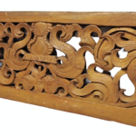 Old Carved Teak Architectural Panel 119 from Gado Gado Old Carved Teak Architectural Panel 119 from Gado Gado