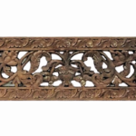 Old Carved Teak Architectural Panel 167 Old Carved Teak Architectural Panel 167