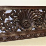 Old Carved Teak Architectural Panel 201 from Gado Gado Old Carved Teak Architectural Panel 201 from Gado Gado