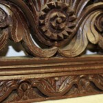 Old Carved Teak Architectural Panel 201 from Gado Gado