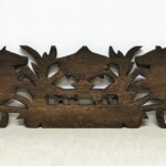 Old Carved Village Panel 1935 from Gado Gado