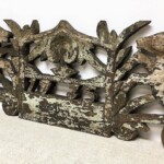 Old Carved Village Panel 1935 from Gado Gado