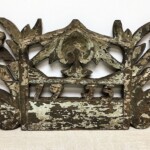 Old Carved Village Panel 1935 from Gado Gado