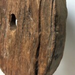 Old Teak Wheel Organic Art Sculpture from Gado Gado Old Teak Wheel Organic Art Sculpture from Gado Gado