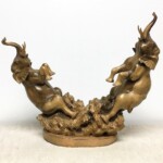 Roaring Elephants Balinese Wood Carving Roaring Elephants Balinese Wood Carving from Gado Gado