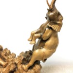 Roaring Elephants Balinese Wood Carving from Gado Gado Roaring Elephants Balinese Wood Carving from Gado Gado