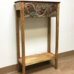 Small Reclaimed Teak Carved Console Table Small Reclaimed Teak Carved Console Table from Gado Gado