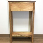 Small Reclaimed Teak Carved Console Table from Gado Gado Small Reclaimed Teak Carved Console Table from Gado Gado