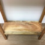 Small Reclaimed Teak Carved Console Table from Gado Gado